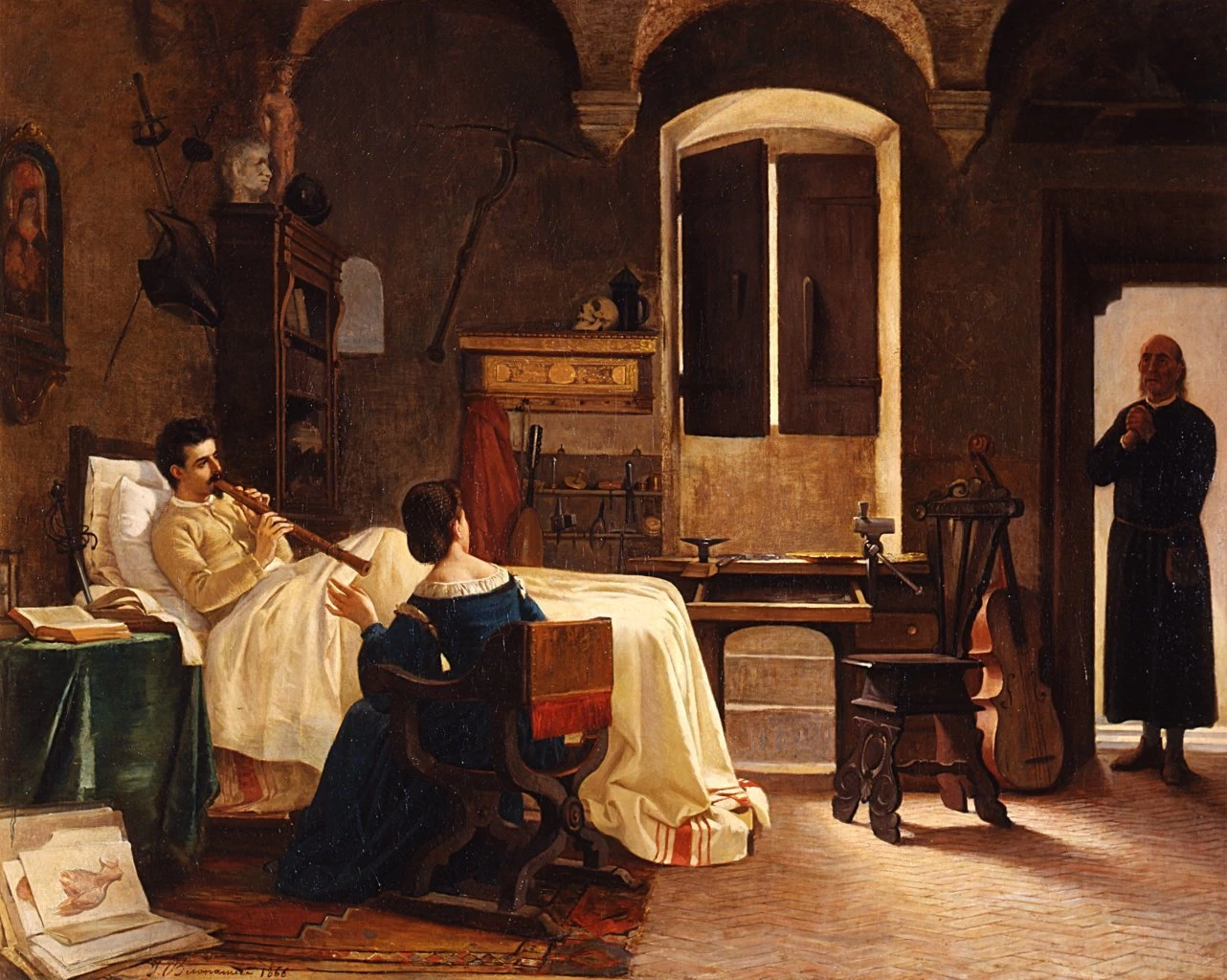 Benvenuto Cellini convalescente - Palazzo Pitti, Firenze